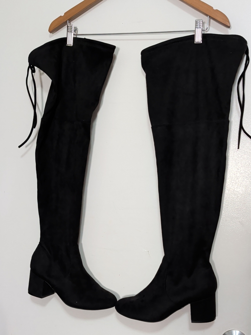 Lane Bryant over the knee Boots NWT 8 wide black